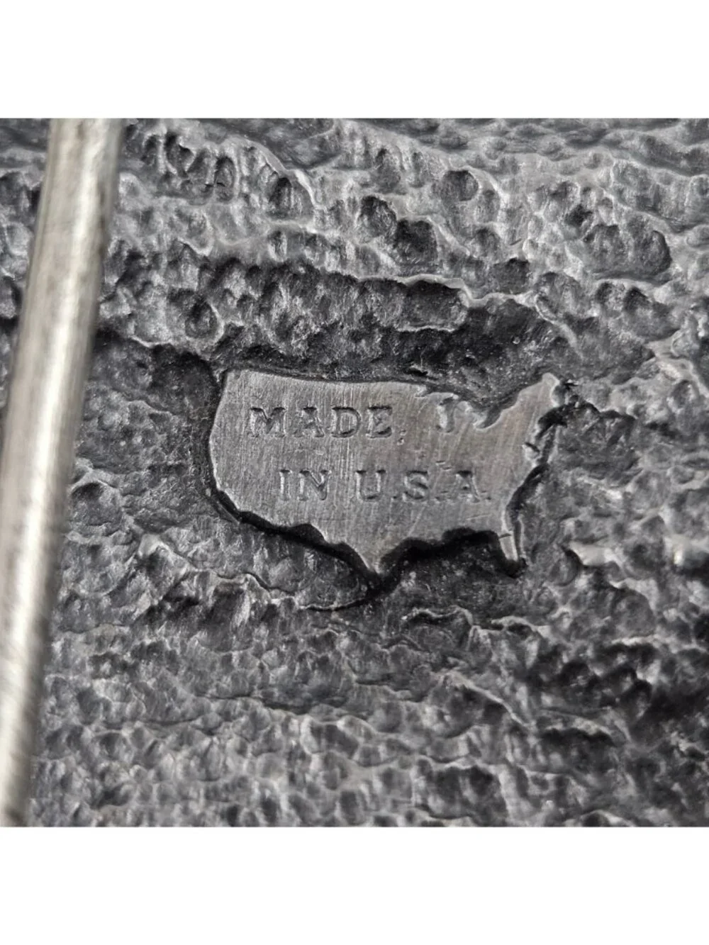 NRA Belt Buckle Eagle Logo National Rifle Association Oval Pewter Vintage